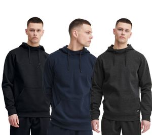 klassischer SOLID SDQuinton Herren Kapuzenpullover aus Sweat Hoodie Große Größen 21301037-ME Schwarz, Blau oder Grau