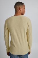 Classic 11 PROJECT PRFriko Men's Fine Knit Crew Neck Sweater 20714436ME Gray or Blue