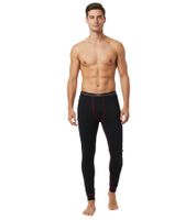 wärmende CINQUE Herren Thermo-Hose lange Unterhose oder langes Unterhemd Thermo-Shirt mit Baumwolle Schwarz/Rot