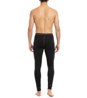 wärmende CINQUE Herren Thermo-Hose lange Unterhose oder langes Unterhemd Thermo-Shirt mit Baumwolle Schwarz/Rot