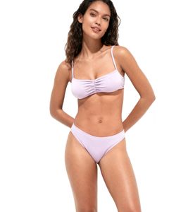 Bas de bikini pailleté pour femme, slip de bikini, maillot de bain, vêtement de plage 904237 Violet