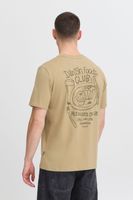 Classic BLEND BHJamey Men's Crew Neck T-Shirt 20717774 Black, Beige, or White