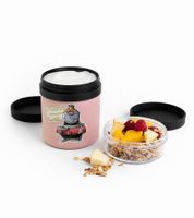 Contenitore termico da asporto Harry Potter To Go Express da 500 ml con coperchio, ideale per pasti caldi e freddi, colore rosa.