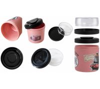 Contenitore termico da asporto Harry Potter To Go Express da 500 ml con coperchio, ideale per pasti caldi e freddi, colore rosa.