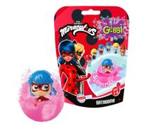 Bombes de bain surprise Miraculous de GLIBBI pour enfants dès 3 ans, 100 g, 105953972, Bleu, Vert, Rose ou Orange