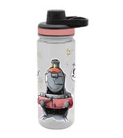 Borraccia "Hogwarts Express" di Harry Potter da 700 ml con tappo a vite dal design magico, trasparente/rosa