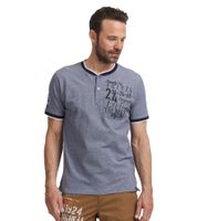 T-shirt girocollo da uomo Classic FQ1924 FQIikay 21900187-ME Blu o Marrone
