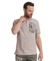 T-shirt girocollo da uomo Classic FQ1924 FQIikay 21900187-ME Blu o Marrone