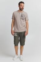 T-shirt girocollo da uomo Classic FQ1924 FQIikay 21900187-ME Blu o Marrone
