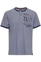 T-shirt girocollo da uomo Classic FQ1924 FQIikay 21900187-ME Blu o Marrone