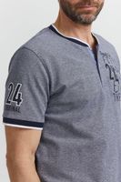 T-shirt girocollo da uomo Classic FQ1924 FQIikay 21900187-ME Blu o Marrone