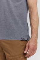 T-shirt girocollo da uomo Classic FQ1924 FQIikay 21900187-ME Blu o Marrone