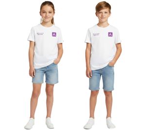 T-shirt enfant manches courtes PUMA x Williams F1 Albon Formule 1, 100 % coton, blanc, référence 701227495 001