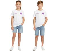 T-shirt enfant manches courtes PUMA x Williams F1 Albon Formule 1, 100 % coton, blanc, référence 701227495 001