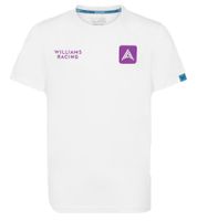 T-shirt enfant manches courtes PUMA x Williams F1 Albon Formule 1, 100 % coton, blanc, référence 701227495 001