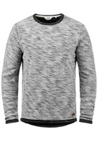 klassisches SOLID SDFlocks Herren Sweatshirt mit Rundhals Pullover Große Größen 21102722ME in Schwarz, Blau, Grau oder Rot