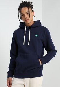Sweat à capuche homme Soft Wood Wood en coton, bleu marine