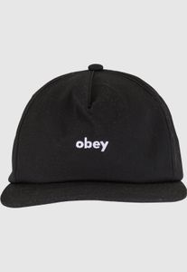 Modern Obey unisex cap with cotton, black