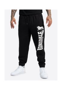 Casual Lonsdale London men's trousers with cotton, black
