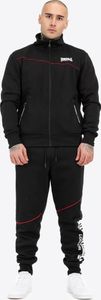 vielseitige Lonsdale London Herren Hose Reißverschluss Oversize Schwarz
