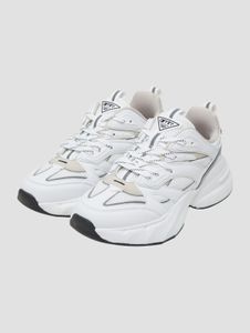 Zapatillas deportivas elegantes para mujer, color blanco.