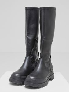 Bottes Buffalo décontractées pour femmes, noires