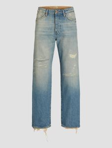 stylische Jack & Jones Herren Jeans mit Baumwolle Blau