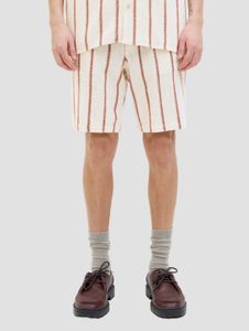 Summer Jack & Jones men's shorts with cotton, beige