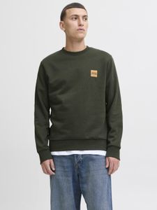Sweat-shirt doux pour homme Jack & Jones en coton vert