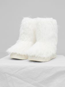 Bottes Buffalo pour femmes, blanches