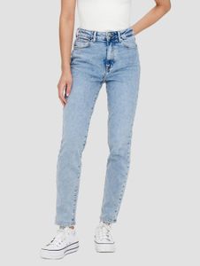 stylische Only Damen Jeans Straight Fit Stretch mit Baumwolle Blau