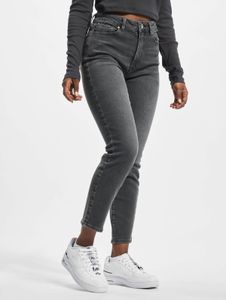 Jean Stylish Only pour femme, coupe slim, stretch, fermeture éclair, coton, gris