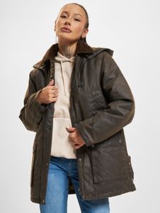 Chaqueta de mujer Functional Only, color marrón.