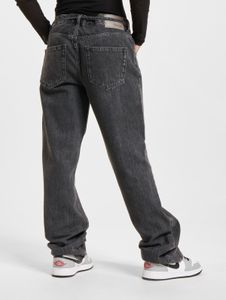 stylische Only Damen Jeans Straight Fit mit Baumwolle Anthrazit
