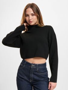 modernes Only Damen Sweatshirt Schwarz