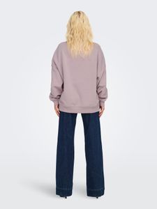 Sudadera Soft Only para mujer, de algodón, color gris.