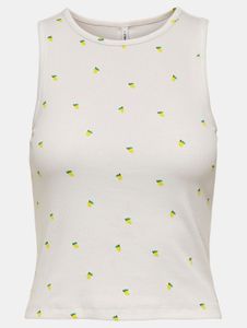 T-shirt da donna Modern Only in cotone, bianca