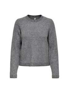 lässiges Only Damen Sweatshirt Grau