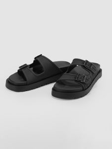 Sandali da donna Buffalo leggeri, neri