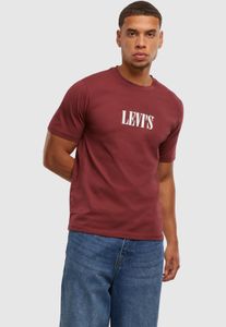 Comfortable Levi's men's T-shirt with cotton, red