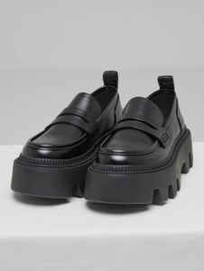 Baskets Buffalo modernes pour femmes, noires