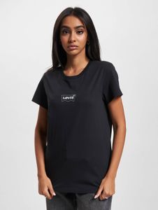 lässiges LEVI´S Damen T-Shirt mit Baumwolle Schwarz