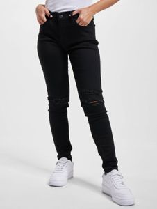 bequeme LEVI´S Damen Jeans Skinny Fit Stretch mit Baumwolle Schwarz