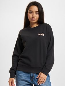 Soft Levi's women's sweatshirt with cotton, black