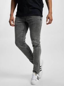 Casual Redefined Rebel Men's Skinny Fit Stretch Jeans with Cotton, Grey