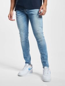 moderne Only & Sons Herren Jeans Skinny Fit Stretch Reißverschluss mit Baumwolle Blau