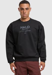Felpa da uomo moderna HALO in cotone, nera