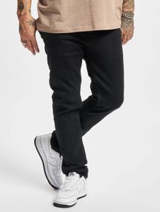 Comfortable 2Y Premium Men's Jeans Slim Fit Stretch Zip with Cotton Black