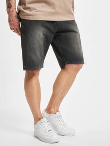 Comfortable 2Y Premium Men's Shorts Slim Fit Stretch Zip with Cotton Grey
