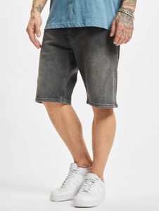 lässige 2Y Premium Herren Shorts Slim Fit Stretch Taschen mit Baumwolle Schwarz